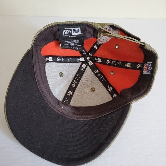 KANSAS City Cheifs New Era Salute to Service Adjustable Hat Youth - Picture 7 of 8